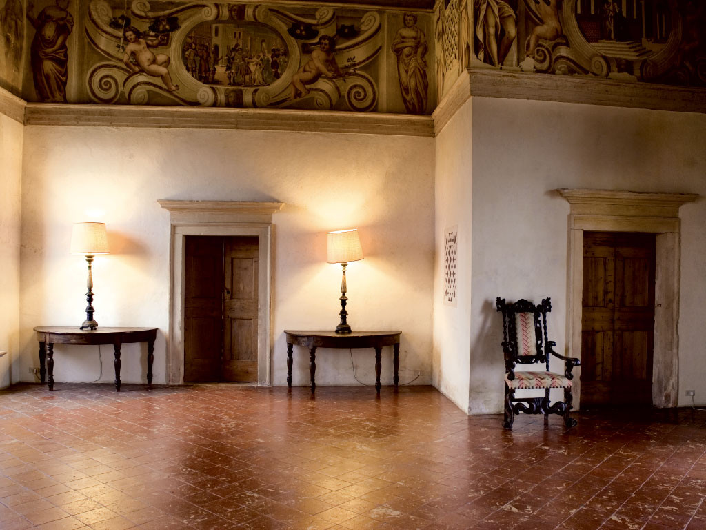 Pavimento in cotto fatto a mano Nocciolato - Villa Saraceno di Andrea Palladio Secolo XVI Agugliaro (VI)