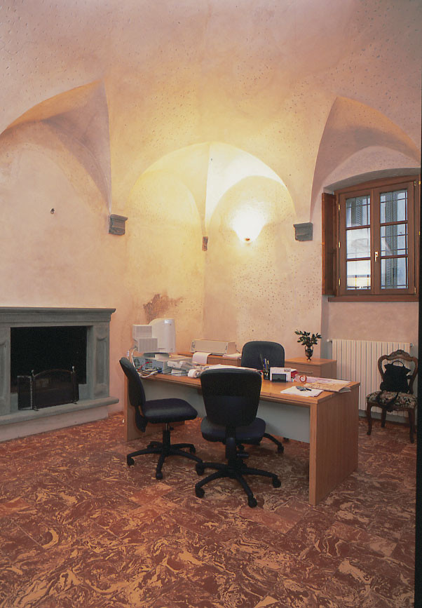 Pavimento in cotto fatto a mano Variegato - Villa privata Sondrio